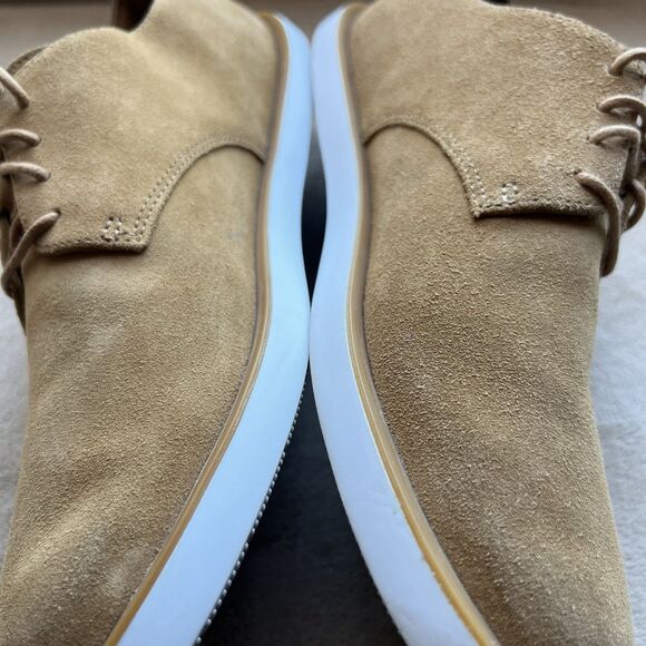 Camper Wagon Tan Brown Nubuck Leather Men EU 42 US 9 Lace Up Brogue Oxfords - Picture 6 of 16